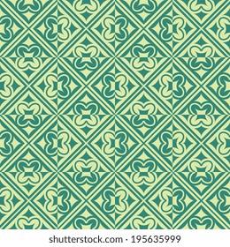 Seamless pattern with decorative ornament