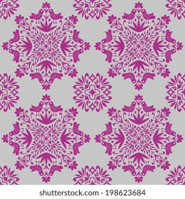 Seamless pattern with decorative ornament