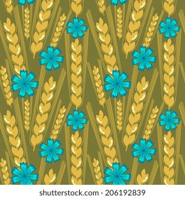 Seamless pattern with decorative ornament