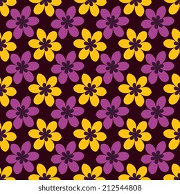 Seamless pattern with decorative ornament