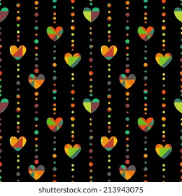 Seamless pattern  decorative ornament