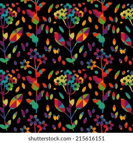 Seamless pattern with decorative ornament