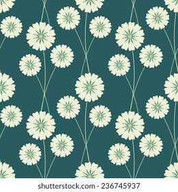 Seamless pattern with decorative ornament