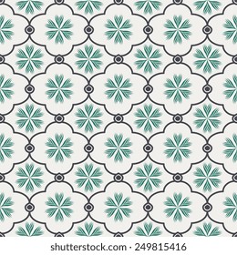 Seamless pattern with decorative ornament