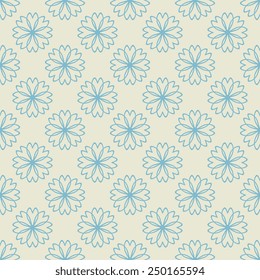 Seamless pattern with decorative ornament 