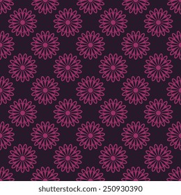 Seamless pattern with decorative ornament