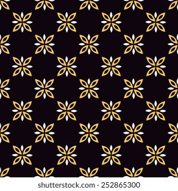 Seamless pattern with decorative ornament