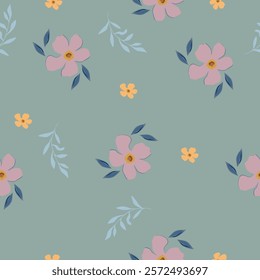 Seamless pattern with decorative ornament