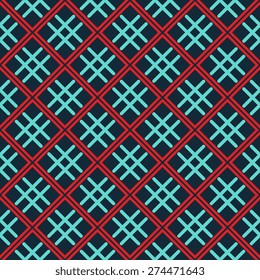 Seamless pattern with decorative ornament