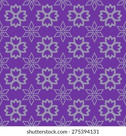 Seamless pattern with decorative ornament