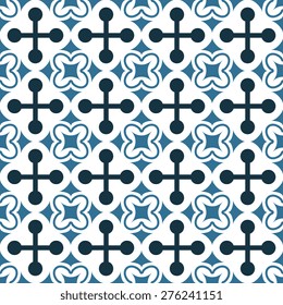 Seamless pattern with decorative ornament