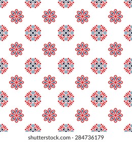 Seamless pattern with decorative ornament