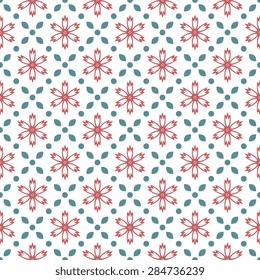 Seamless pattern with decorative ornament