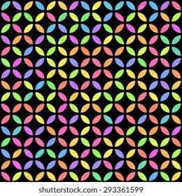 Seamless pattern with decorative ornament
