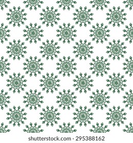 Seamless pattern with decorative ornament
