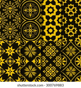 Seamless pattern with decorative ornament