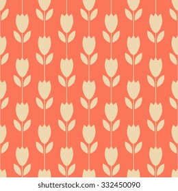 Seamless pattern with decorative ornament
