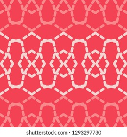 Seamless pattern with decorative stars from points. Simple design. Can be used for wallpaper, textile, invitation card, wrapping, web page background.
