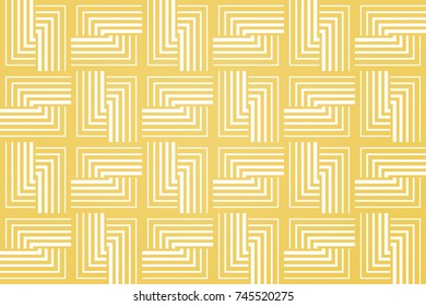 seamless pattern with decorative stripes. vector geometric background. abstract ornament wallpaper design. modern fashion print