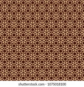 Seamless pattern decorative symmetries, ornament pattern vector illustration
