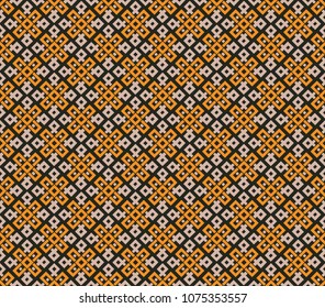 Seamless pattern decorative symmetries, ornament pattern vector illustration