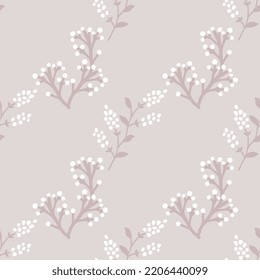 Patrón sin foco con flores blancas decorativas