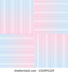 Seamless pattern of delicate color. Blue and pink color. Small white lines in different directions. For your design and surface decoration.Layered vector file.