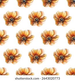 Seamless pattern of delicate pink petals on a white background, ideal for adding an elegant touch to textiles, wallpapers, or stationery. Perfect for romantic, modern, or feminine designs.