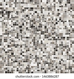 Seamless pattern. Desert camouflage made in the style of stained glass.