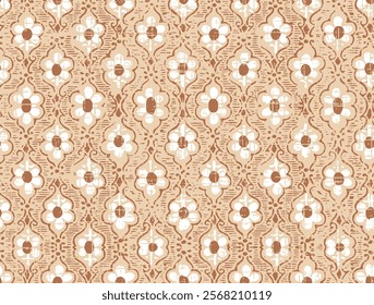 seamless pattern of desert sand color for wallpapers on orange background. Seamless vector pattern in geometric ornamental style,Abstract 
