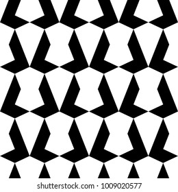 Seamless pattern design with angle brackets. Repeated curves background. Chevrons abstract. Ethnic embroidery ornament. Image with zigzag shapes. Tribal motif. Digital paper for textile print. Vector.