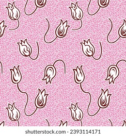 Seamless pattern design art work.
