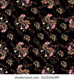 Seamless pattern design art work.