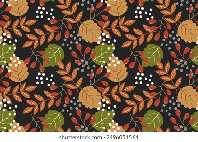 Diseño de patrones florales y de hojas para tela, algodón, Fondo de pantalla, satén, envoltura de regalo, alfombra, fondos.	