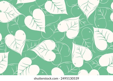 Seamless pattern design with beautiful flowers and leaves. floral and leaf patterns design for fabric, cotton, wallpaper, satin, gift wrap, carpet, backgrounds.	