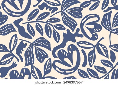 Diseño de patrones florales y de hojas para tela, algodón, Fondo de pantalla, satén, envoltura de regalo, alfombra, fondos.	