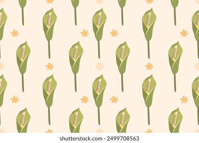 Seamless pattern design with beautiful flowers and leaves. floral and leaf patterns design for fabric, cotton, wallpaper, satin, gift wrap, carpet, background.