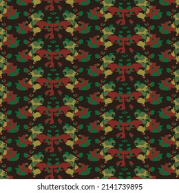 Diseño de patrones impecable y camuflaje sin fisuras