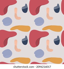 Diseño de patrones impecable. Con motivos coloridos de fondo.