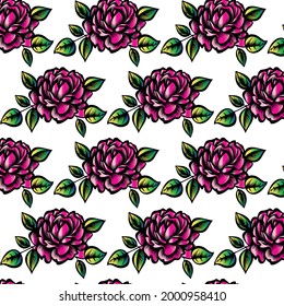Diseño de patrones sin soldadura para la boca, papel tapiz, cartón  