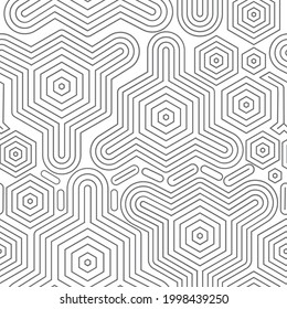 seamless pattern design digital geometric shapes abstract graphic texture decoration print
