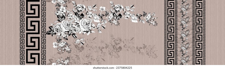 seamless pattern design for digital print and any type of print