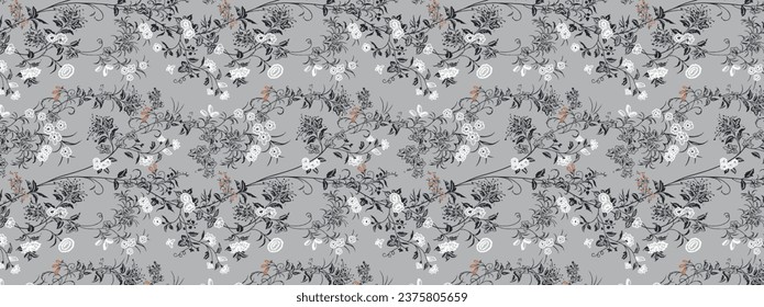 seamless pattern design for digital print and any type of print