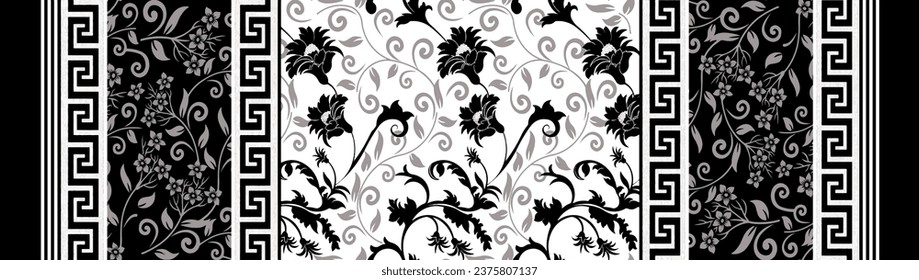 seamless pattern design for digital print and any type of print