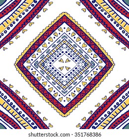 seamless pattern. Design for dutch tile, background