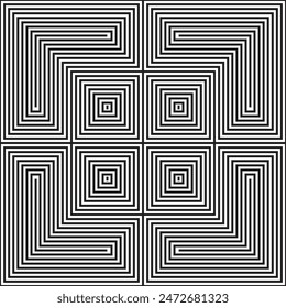 Seamless Pattern Design Editable Illustration