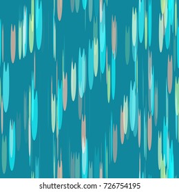 Seamless Pattern Design. Fabric Print Texture. Fashion, Cover, Cloth, Textile, Linen, Screen, Ad Background. Stylish Repeating Ornament. Abstract Seamless Pattern
