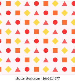 Seamless pattern design for fabric or textile print, wrapper design, backgrounds and wallpapers. Vector illustration.