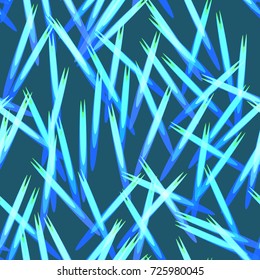 Seamless Pattern Design. Fabric Texture. Stylish Repeating Ornament. Fashion, Cover, Cloth, Textile, Linen, Screen, Ad Background. Abstract Lines Seamless Pattern