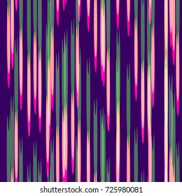 Seamless Pattern Design. Fabric Texture. Stylish Repeating Ornament. Fashion, Cover, Cloth, Textile, Linen, Screen, Ad Background. Abstract Lines Seamless Pattern